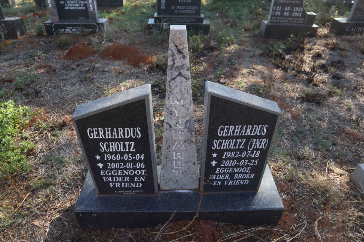 MYNHARDT Gerhardus Scholtz 1960-2002 :: MYNHARDT Gerhardus Scholtz 1982-2010