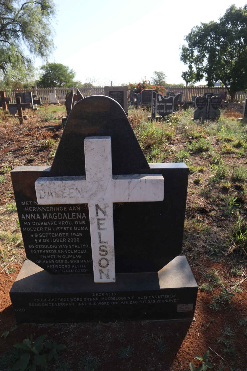 NELSON Anna Magdalena 1945-2000