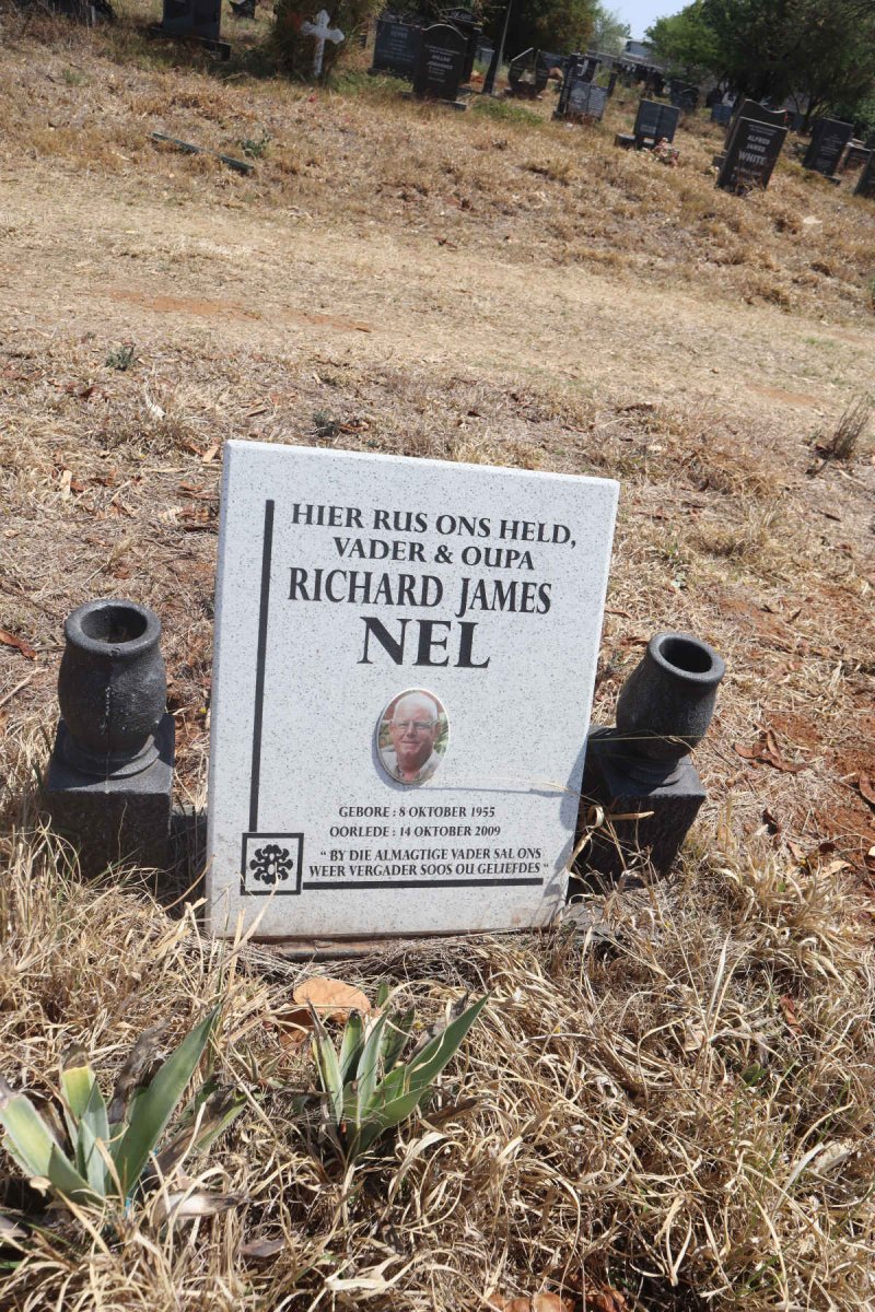 NEL Richard James 1955-2009