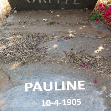 O'KEEFE Pauline 1905-1989