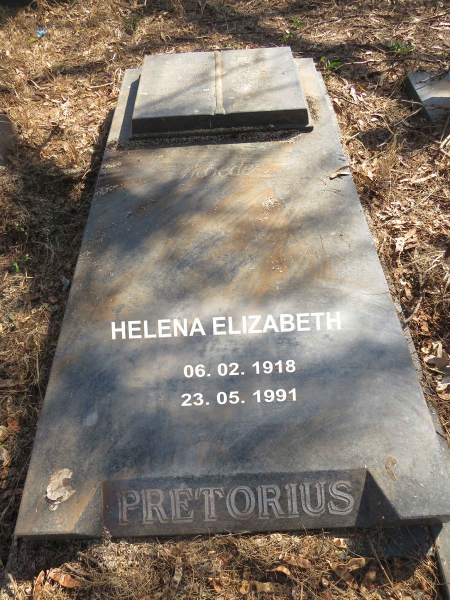 PRETORIUS Helena Elizabeth 1918-1991