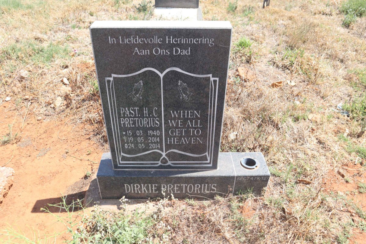 PRETORIUS H.C. 1940-2014