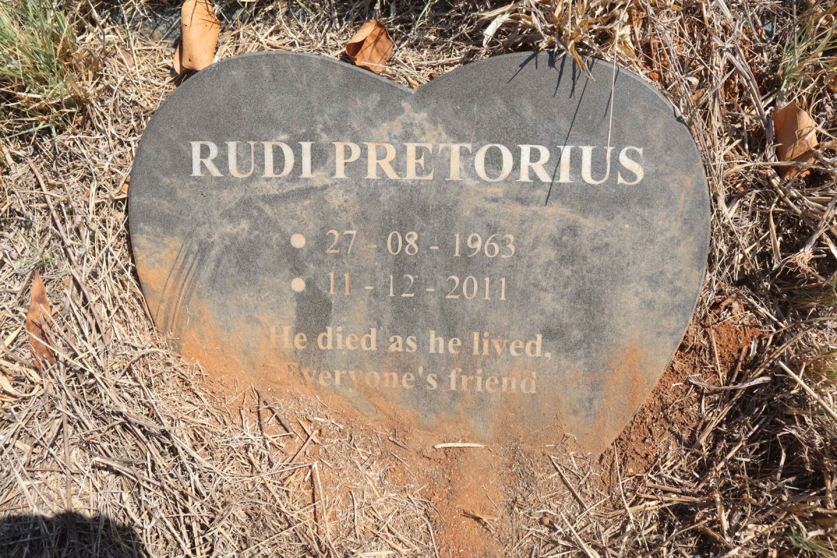 PRETORIUS Rudi 1963-2011