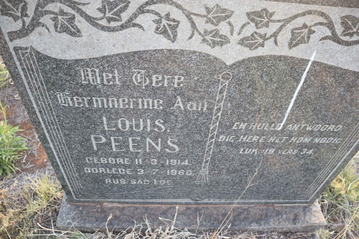 PEENS Louis 1914-1960