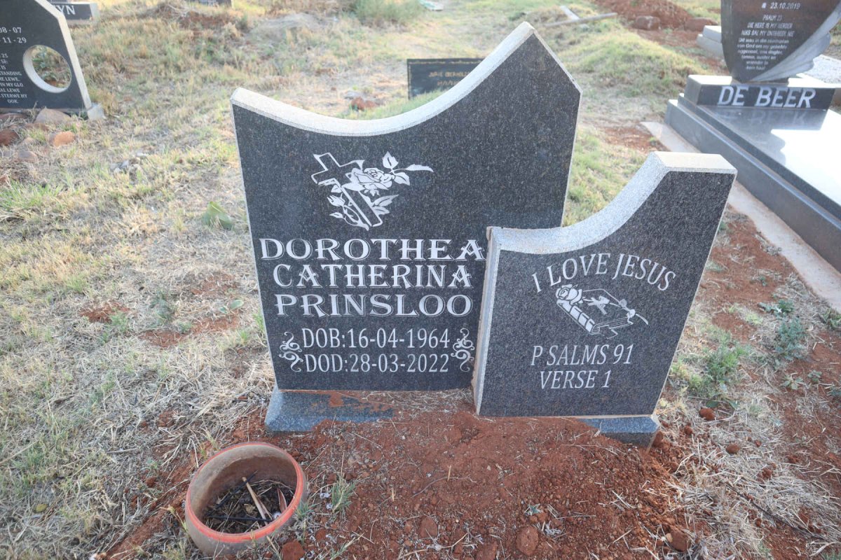 PRINSLOO Dorothea Catharina 1964-2022