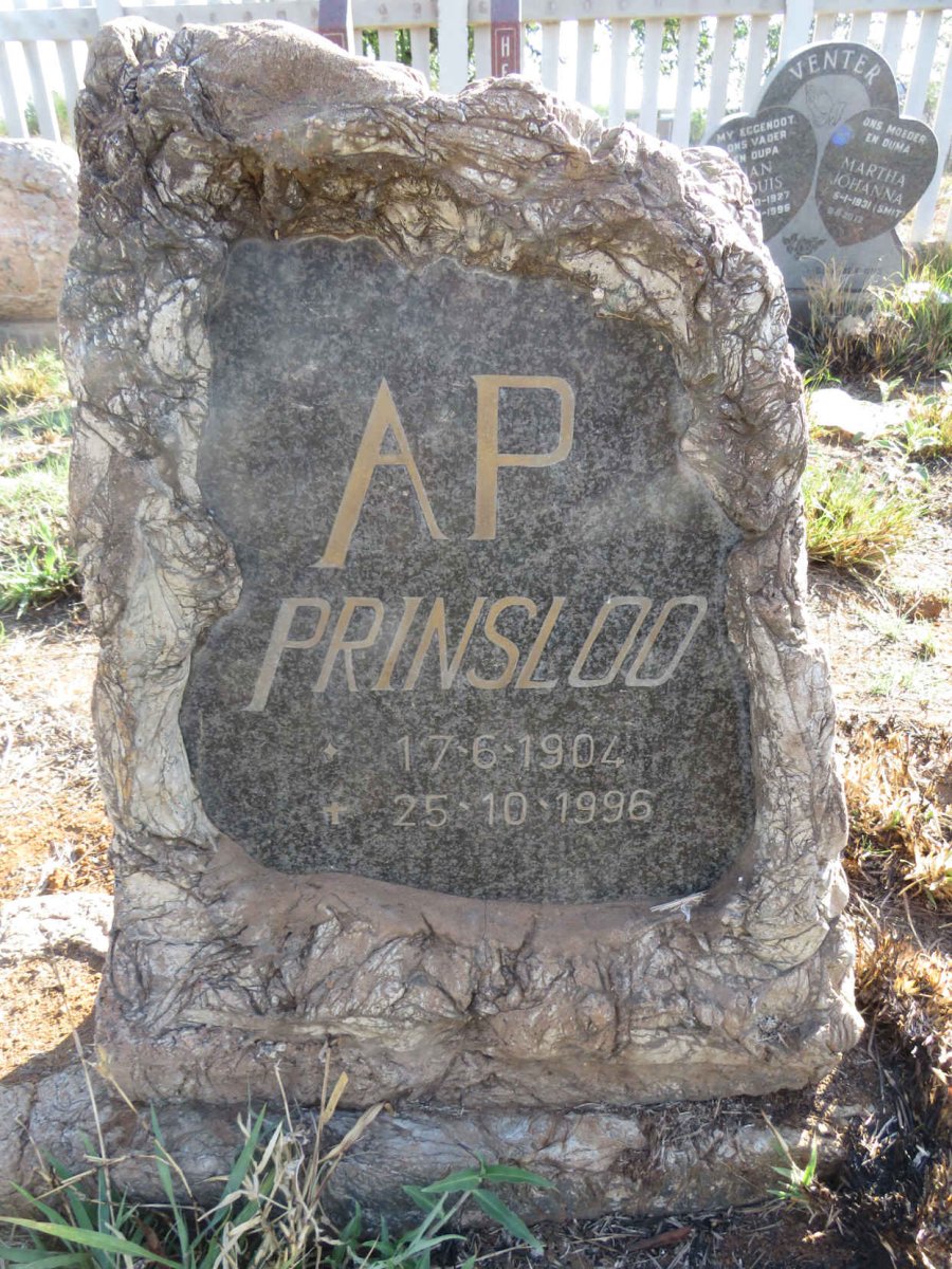 PRINSLOO A.P. 1904-1996