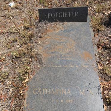 POTGIETER Hendrik Jacobus 1911-1985 & Catharina M.A. 1928-