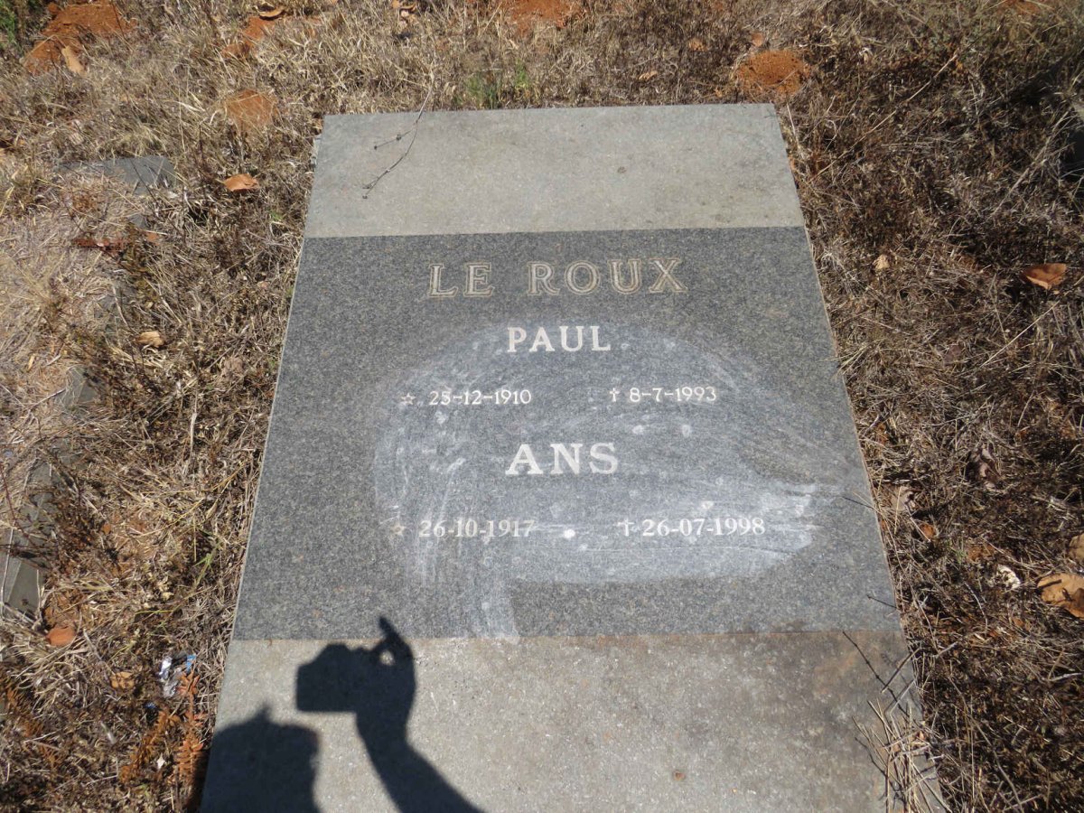 ROUX Paul, le 1910-1993 & Ans 1917-1998