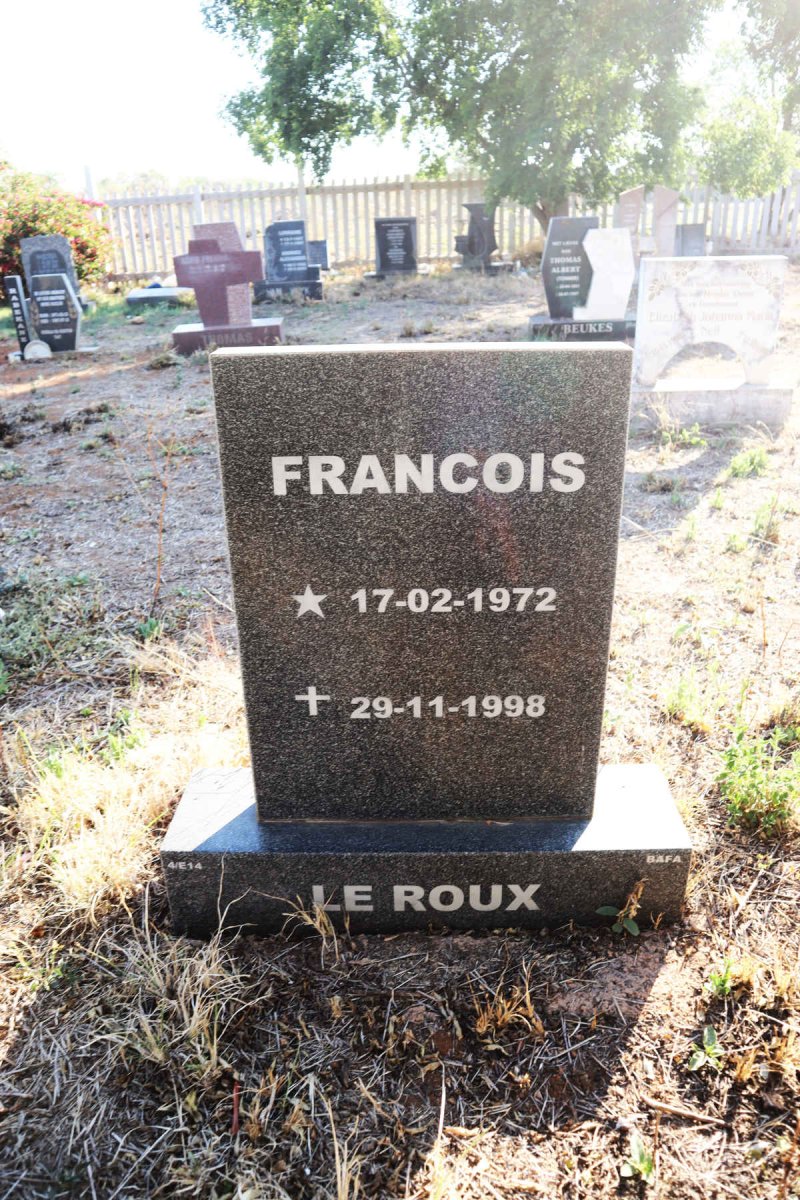 ROUX Francois, le 1972-1998