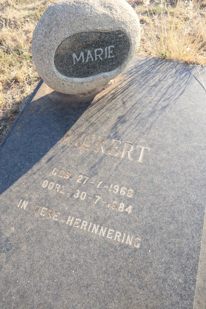 RIEKERT Marie 1968-1984