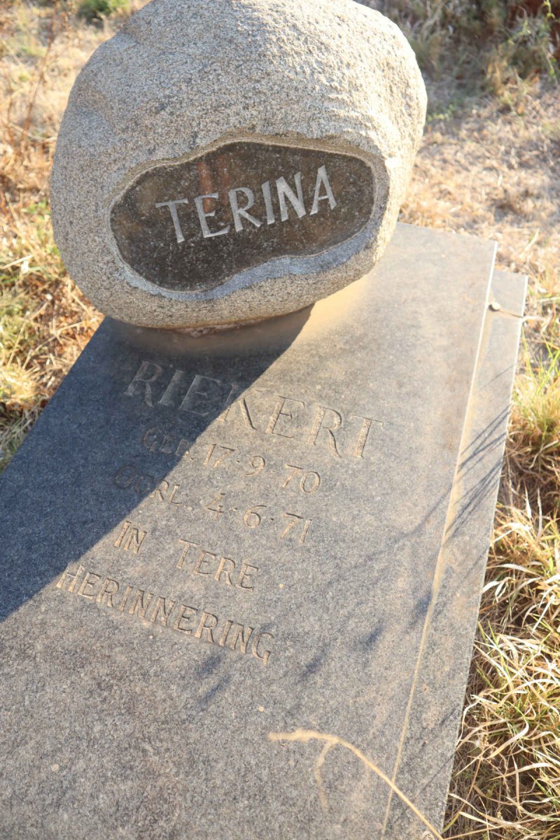 RIEKERT Terina 1970-1971