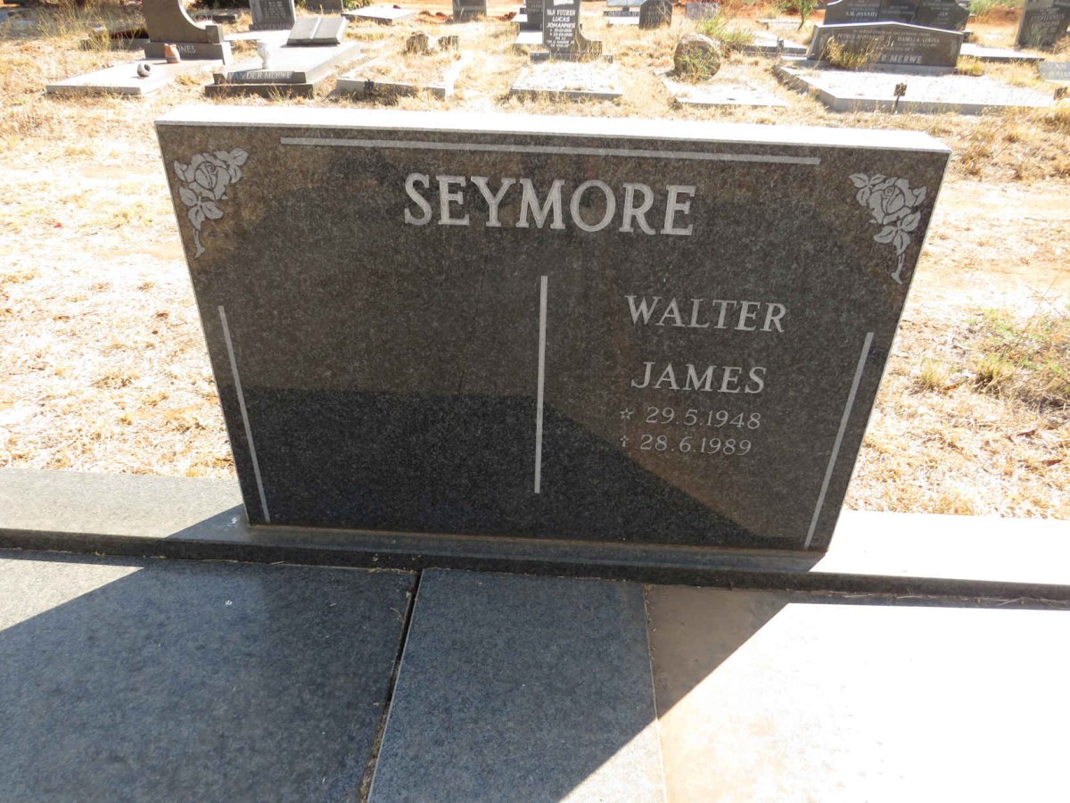 SEYMORE Walter James 1948-1989