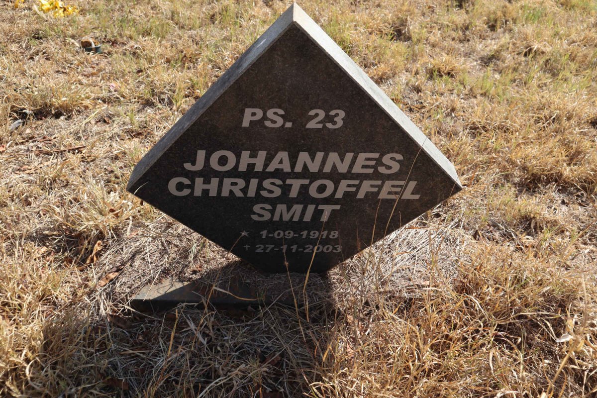 SMIT Johannes Christoffel 1918-2003