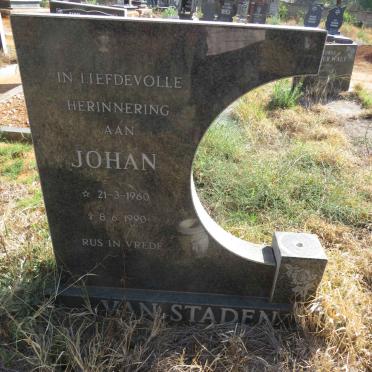 STADEN Johan, van 1960-1990