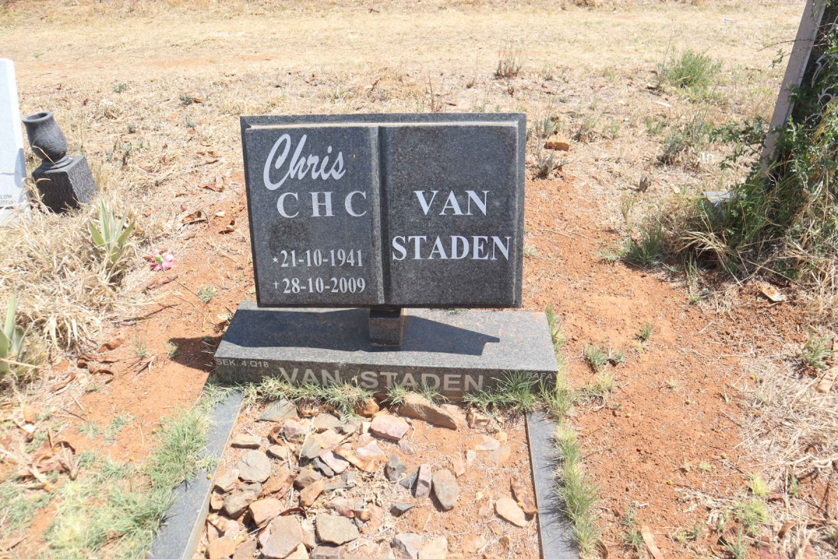 STADEN C.H.C., van 1941-2009