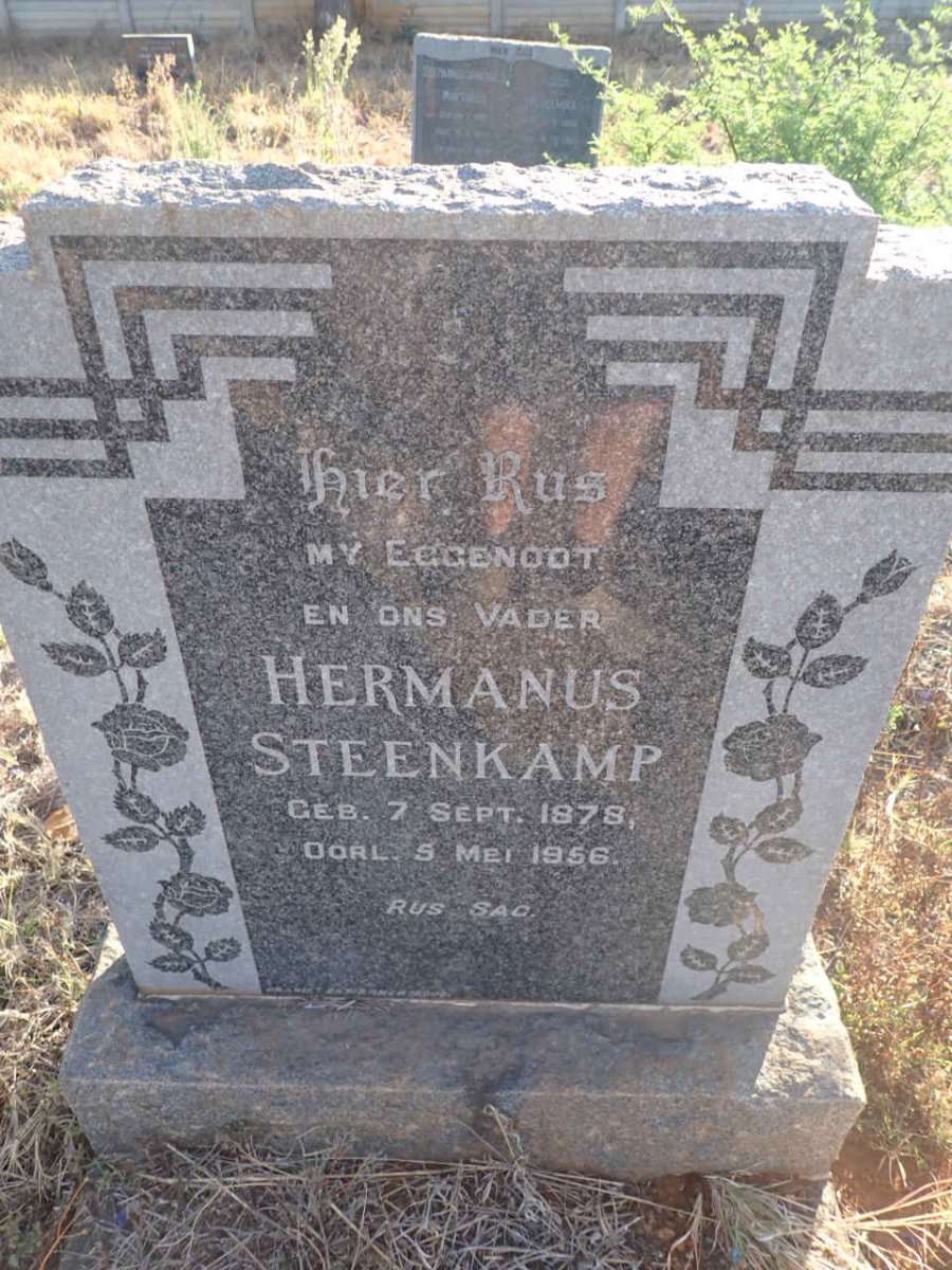 STEENKAMP Hermanus 1878-1956