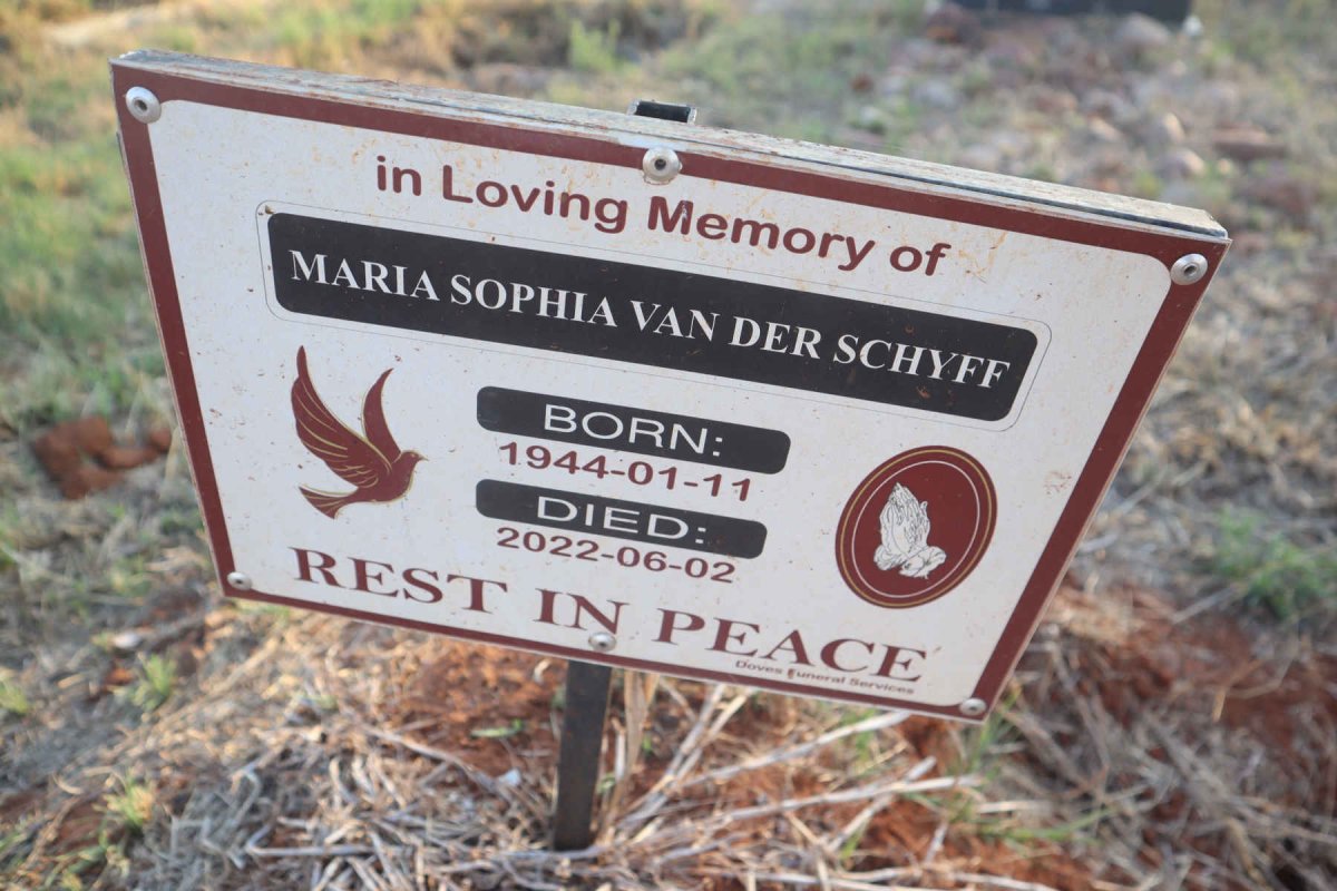 SCHYFF Maria Sophia, van der 1944-2022