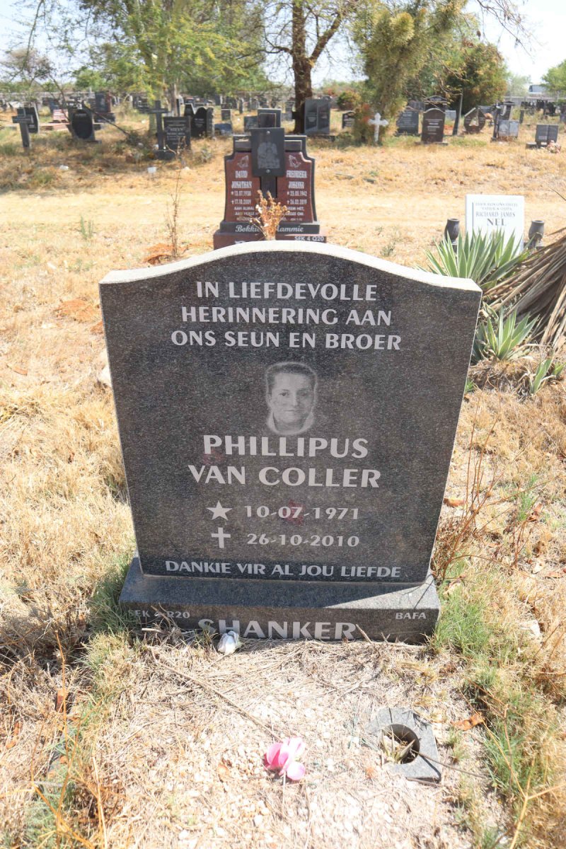 SHANKER Phillipus van Coller 1971-2010