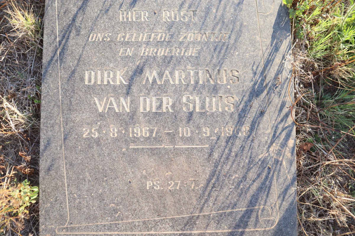 SLUIS Dirk Martinus, van der 1967-1968