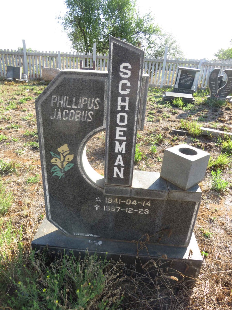 SCHOEMAN Phillipus Jacobus 1941-1997