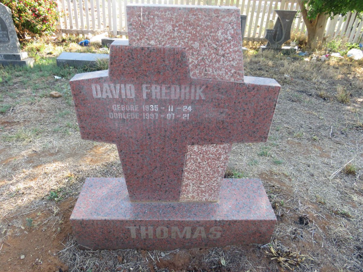 THOMAS David Fredrik 1935-1997