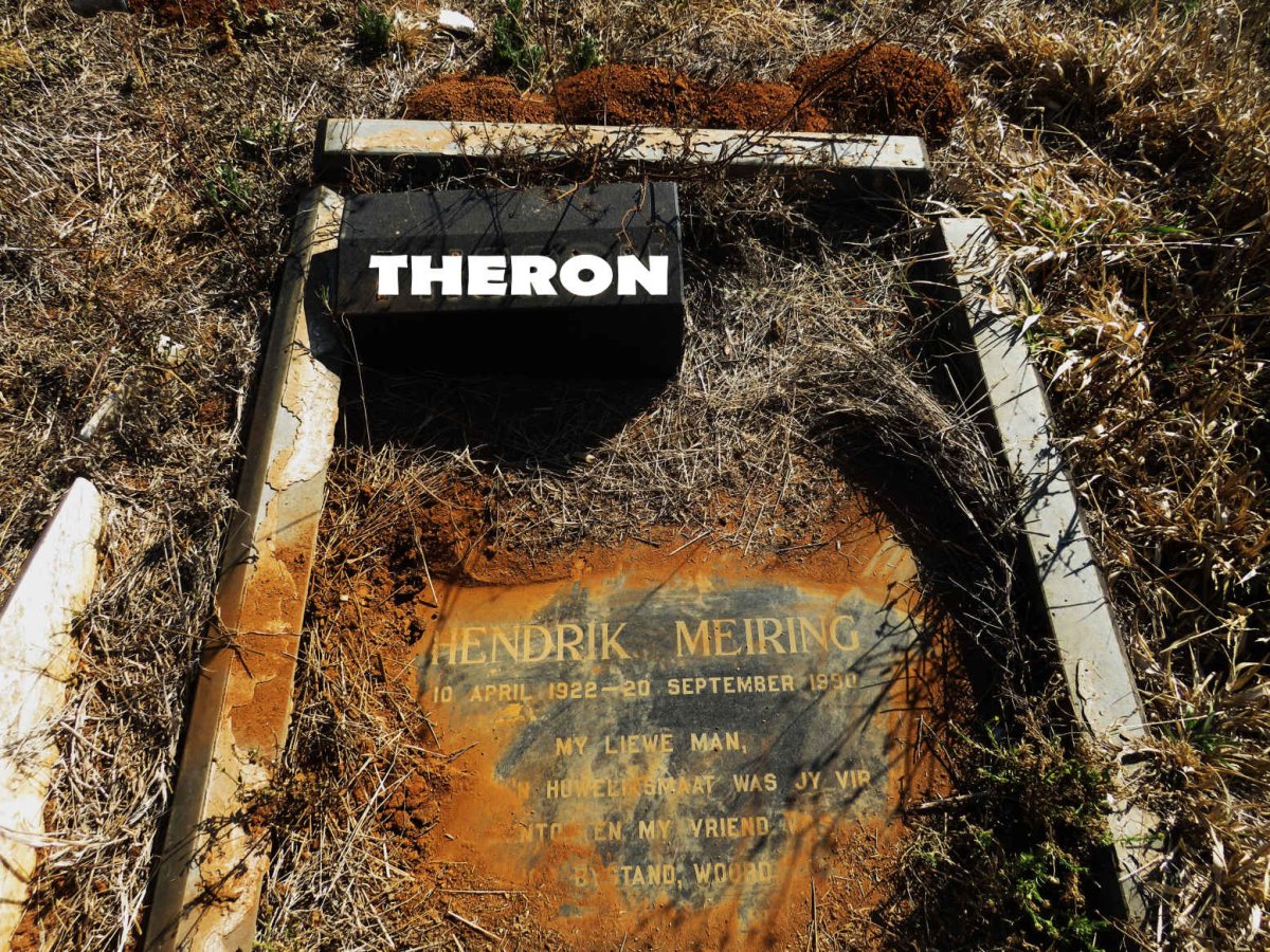 THERON Hendrik Meiring 1922-1990