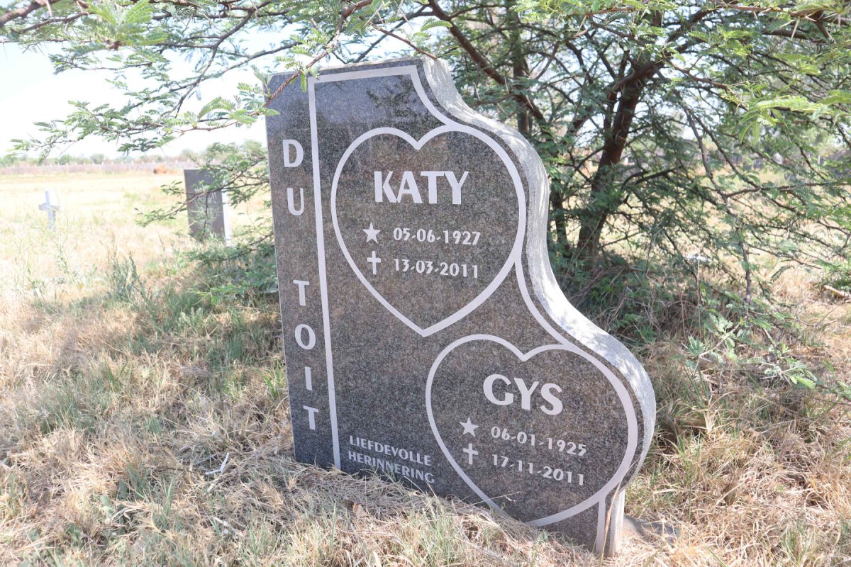 TOIT Gys, du 1925-2011 & Katy 1927-2011