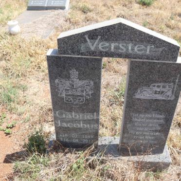 VERSTER Gabriel Jacobus 1943-2014