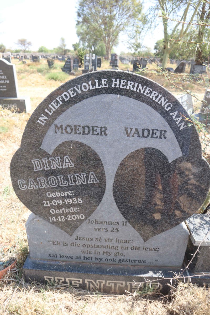 VENTER Dina Carolina 1938-2010