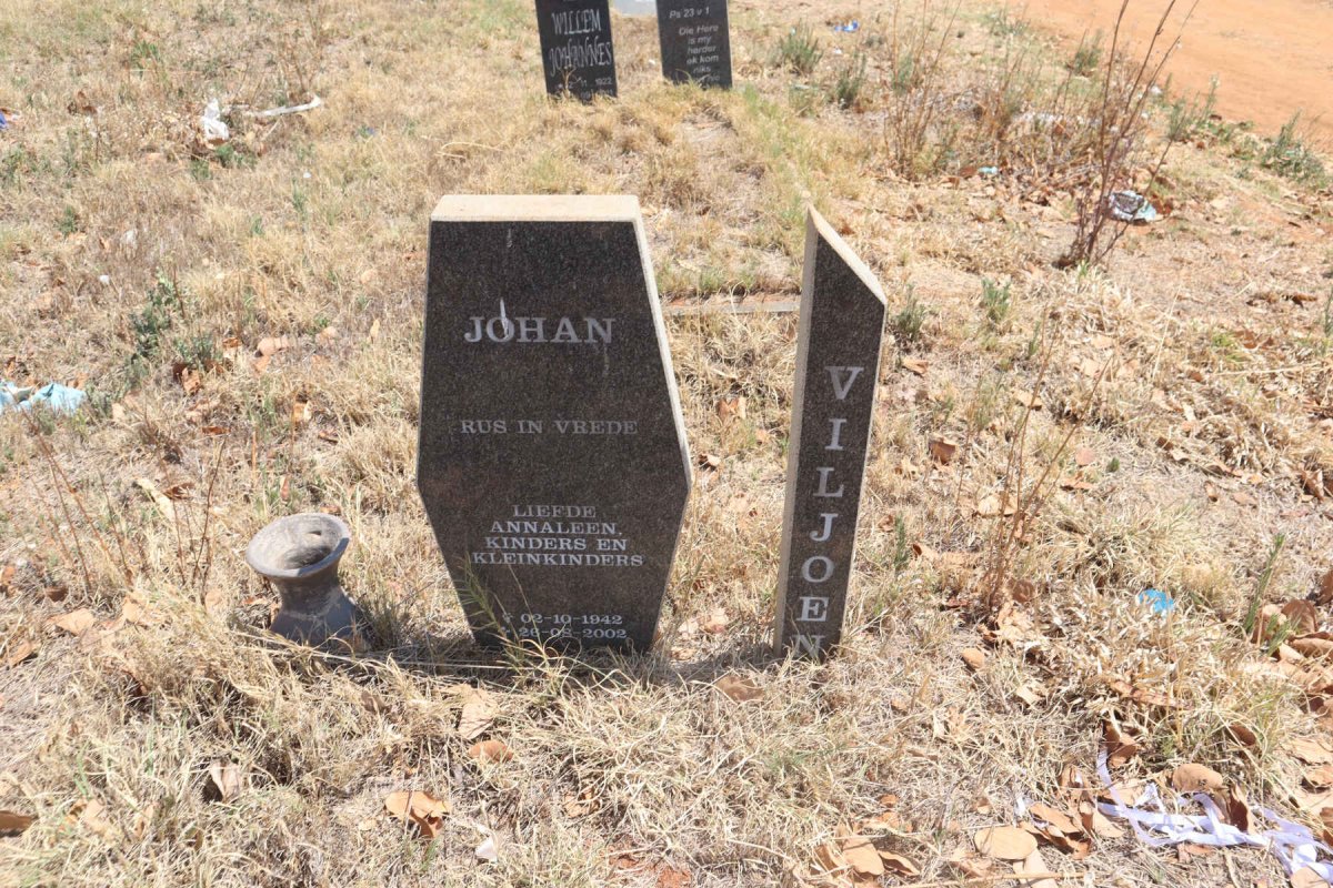 VILJOEN Johan 1942-2002