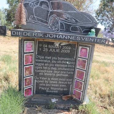 VENTER Diederik Johannes 2003-2009