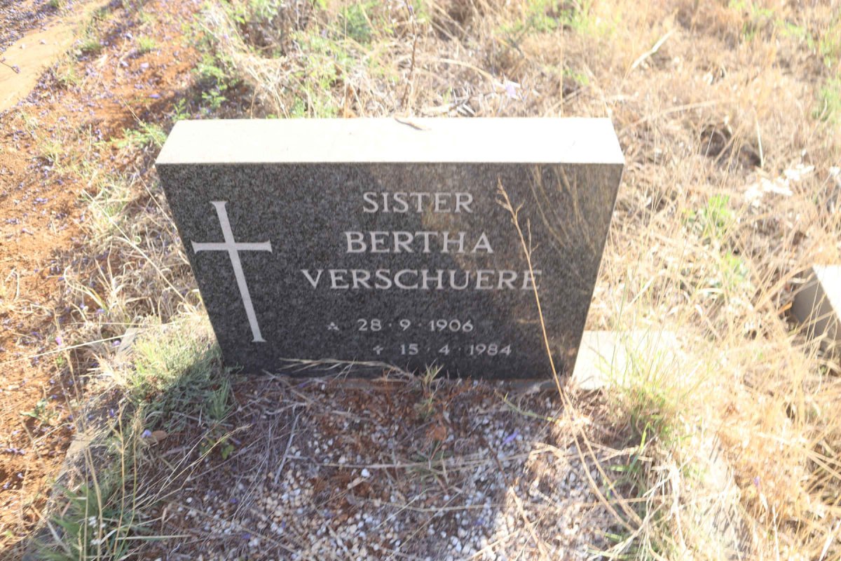 VERSCHUERE Bertha 1906-1984
