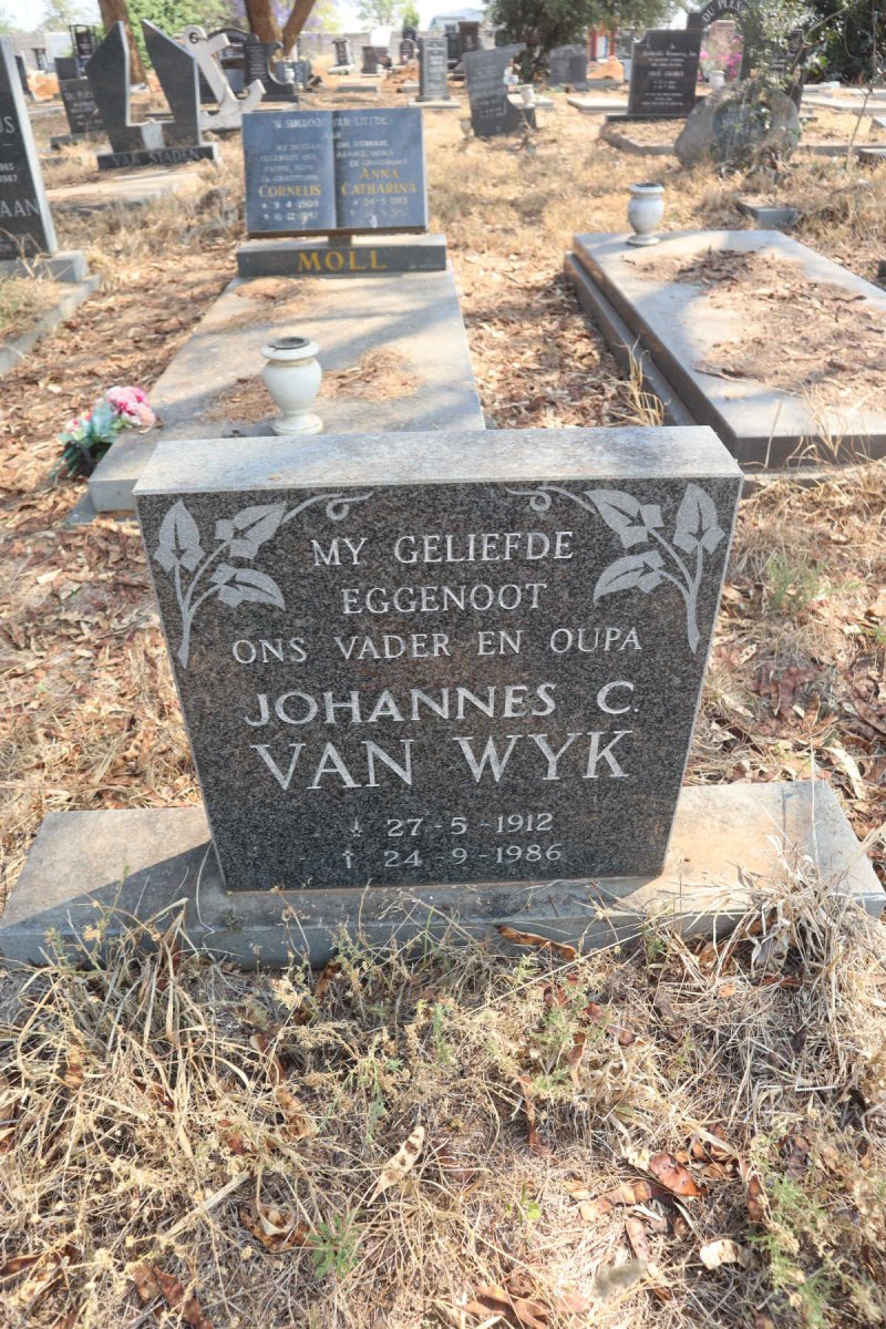 WYK Johannes C., van 1912-1986