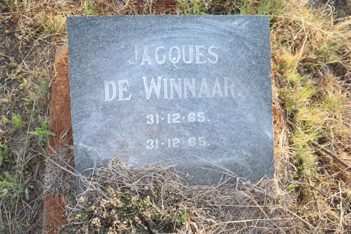 WINNAAR Jacques, de 1965-1965
