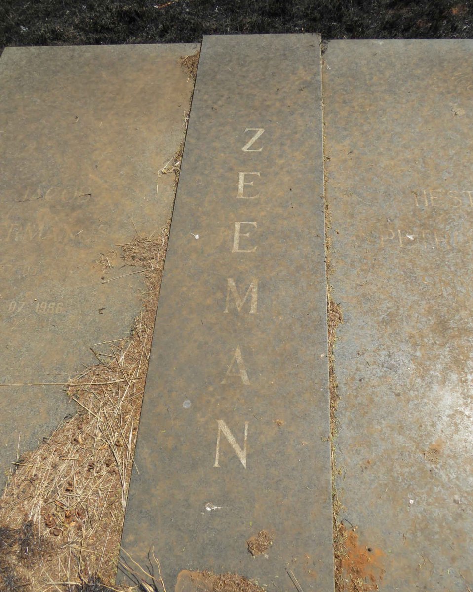 ZEEMAN Jacob Hermanus 1896-1986 & Hester Petronella Snyman 1898-1989 _1