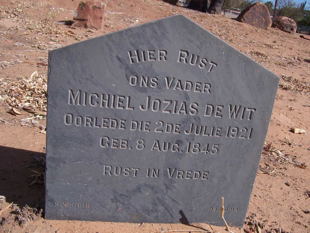 WIT Michiel Jozias, de 1845-1921