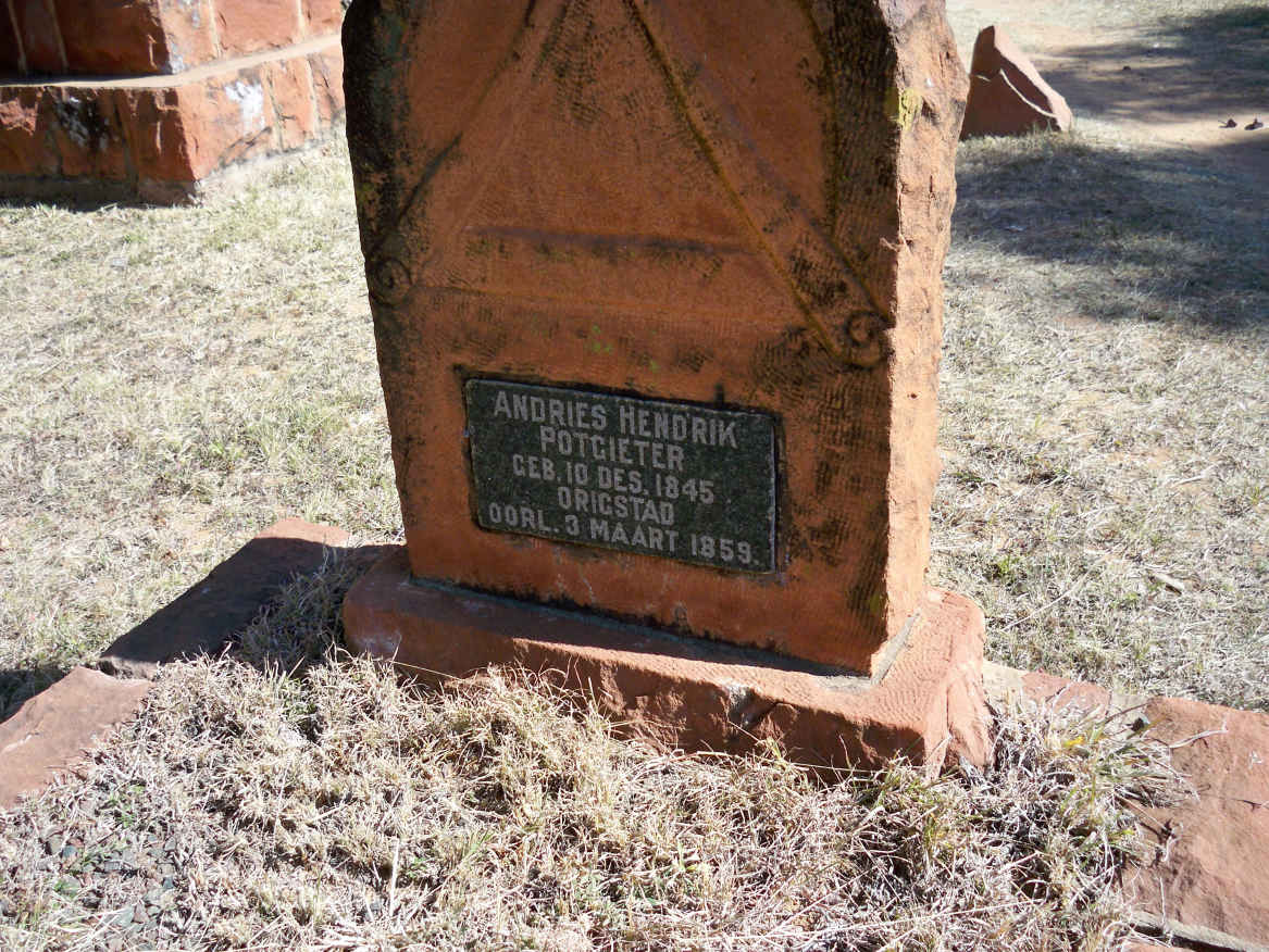 POTGIETER Andries Hendrik 1845-1859
