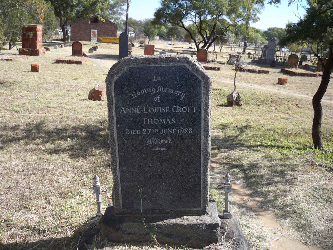 THOMAS Anne Louise Croft -1928
