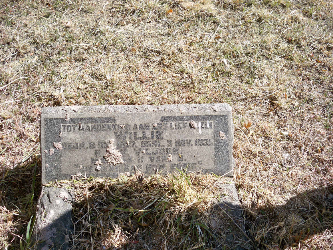 VILJOEN Willie 1927-1931