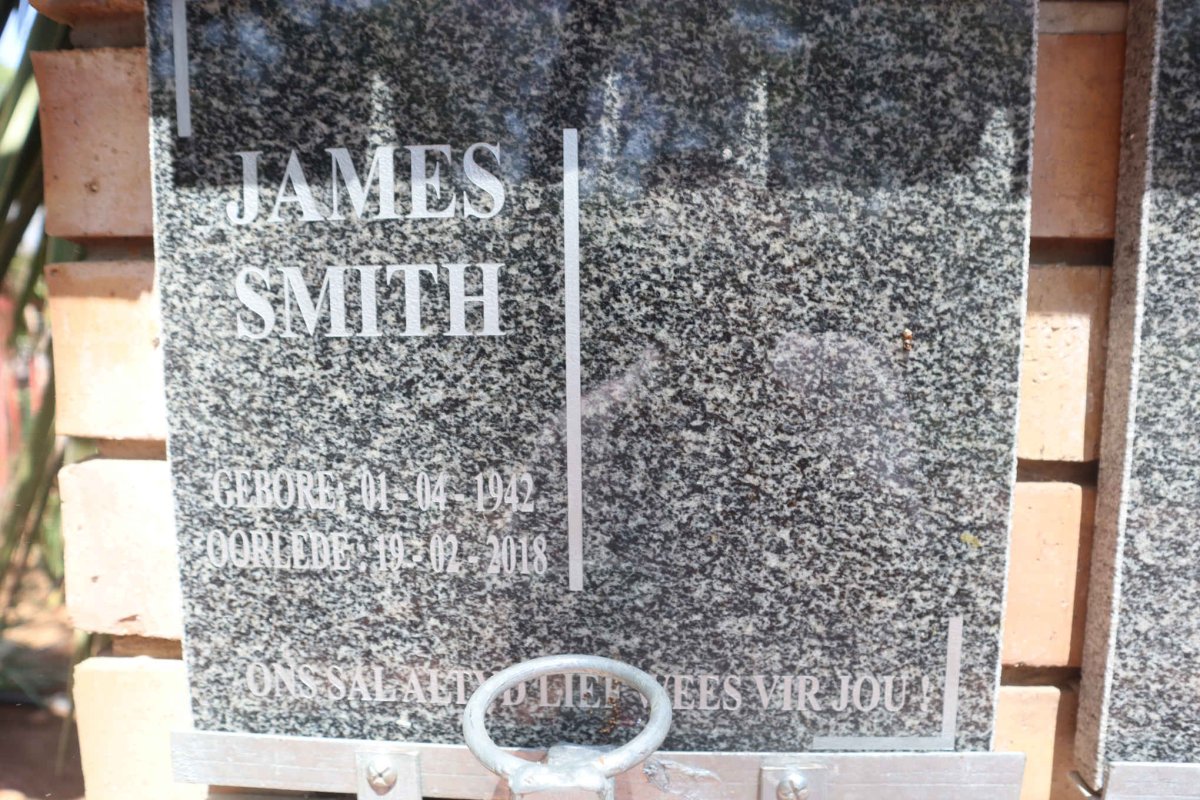 SMITH James 1942-2018