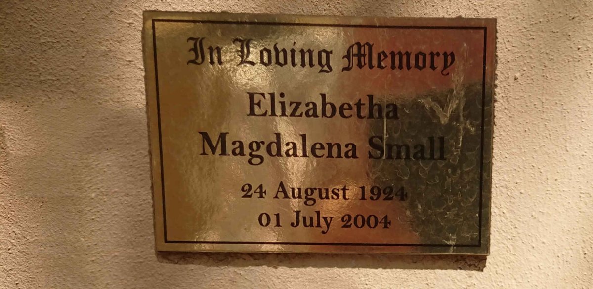 SMALL Elizabetha Magdalena 1924-2004
