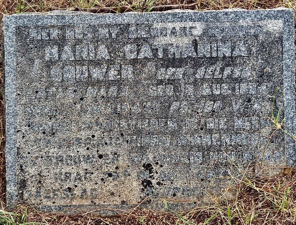 BOUWER Maria Catharina voorheen MARX nee OELFSE 1863-1942