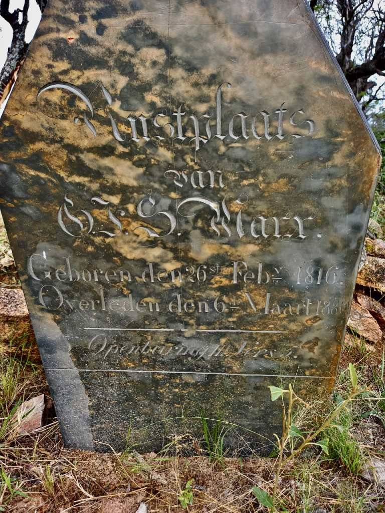 MARX G.F.S. 1816-1880