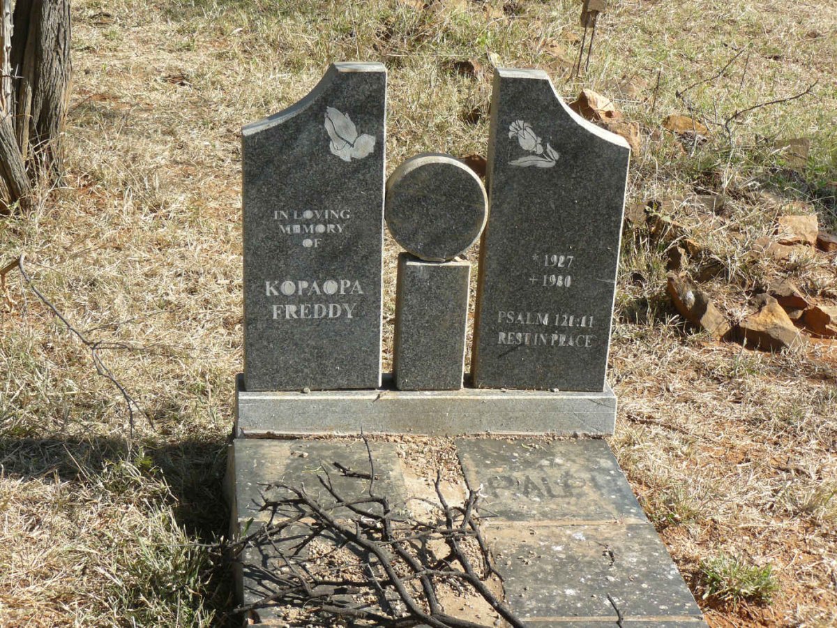 KOPAOPA Freddy 1927-1930
