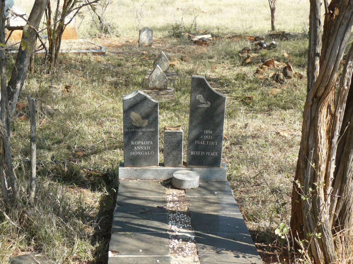 KOPAOPA Annah Mongalo 1894-1931