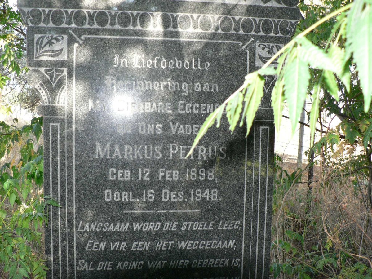 OLIVIER Markus Petrus 1898-1948