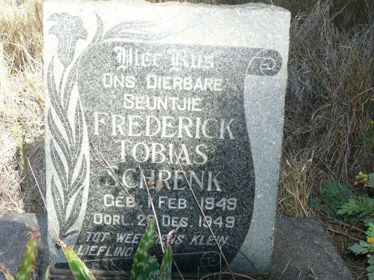 SCHRENK Frederick Tobias 1949-1949