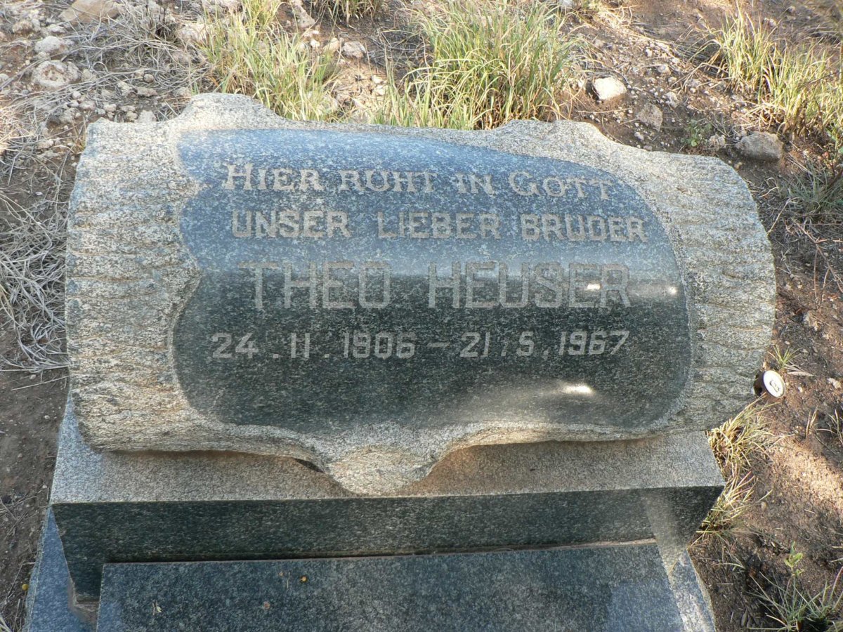 HEUSER Theo 1906-1967