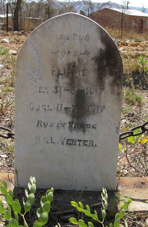 VENTER Flippie 1917-1917