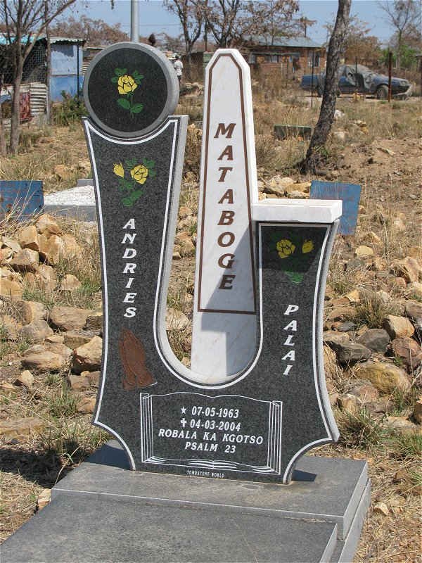 MATABOGE Andries Palai 1963-2004